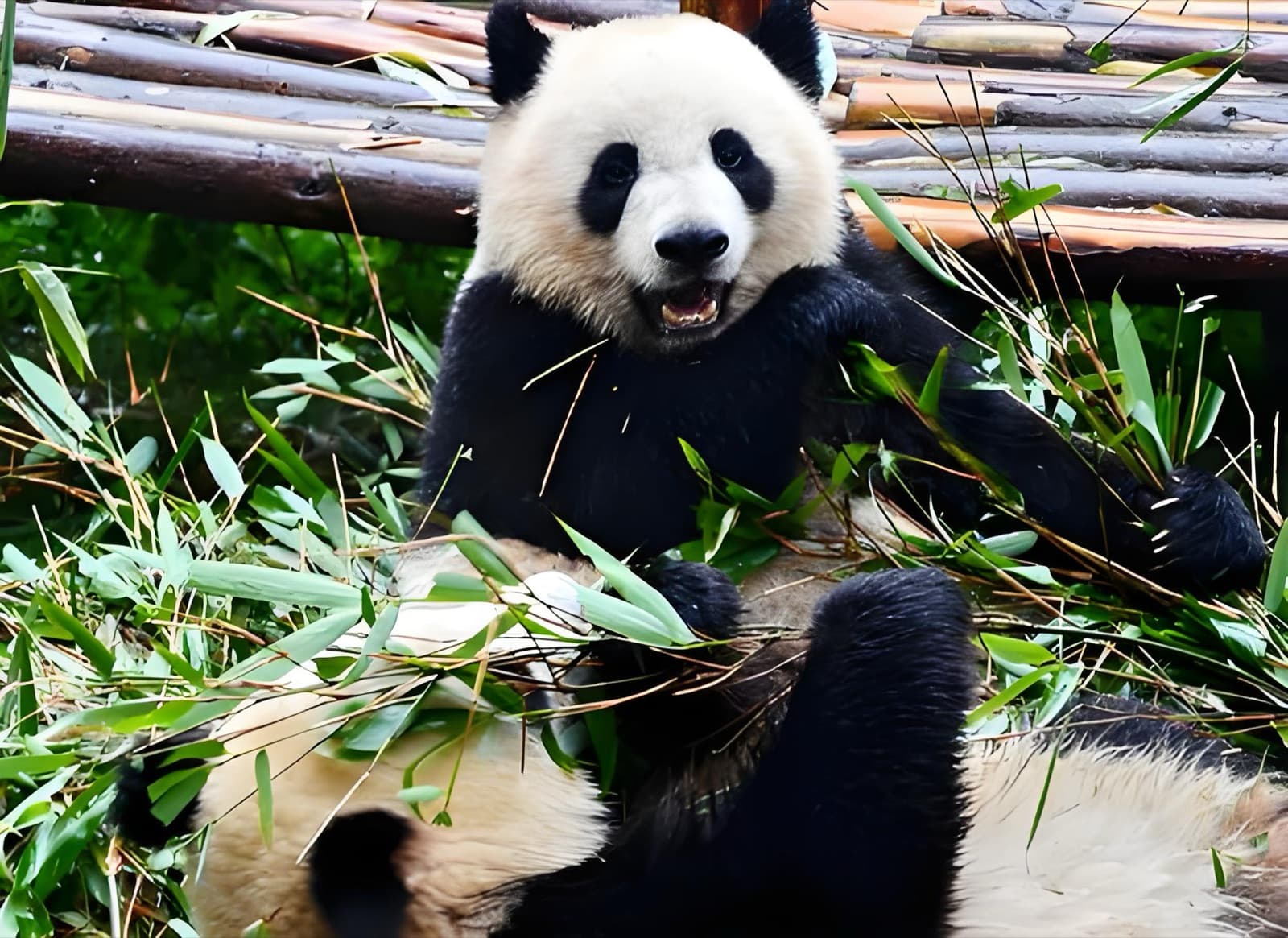 Giant Panda Breeding Base main view