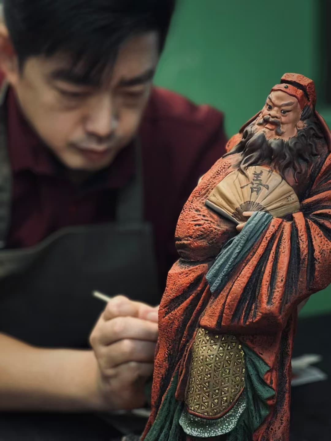 Clay Figure Zhang main view