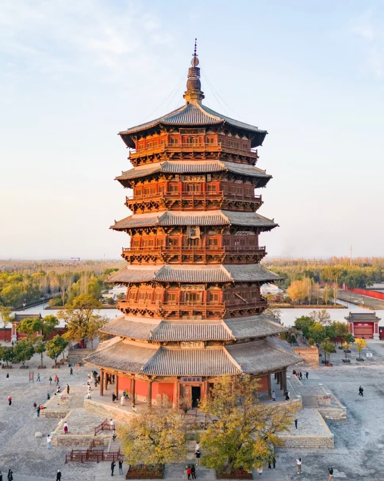 Yingxian Wooden Pagoda main view