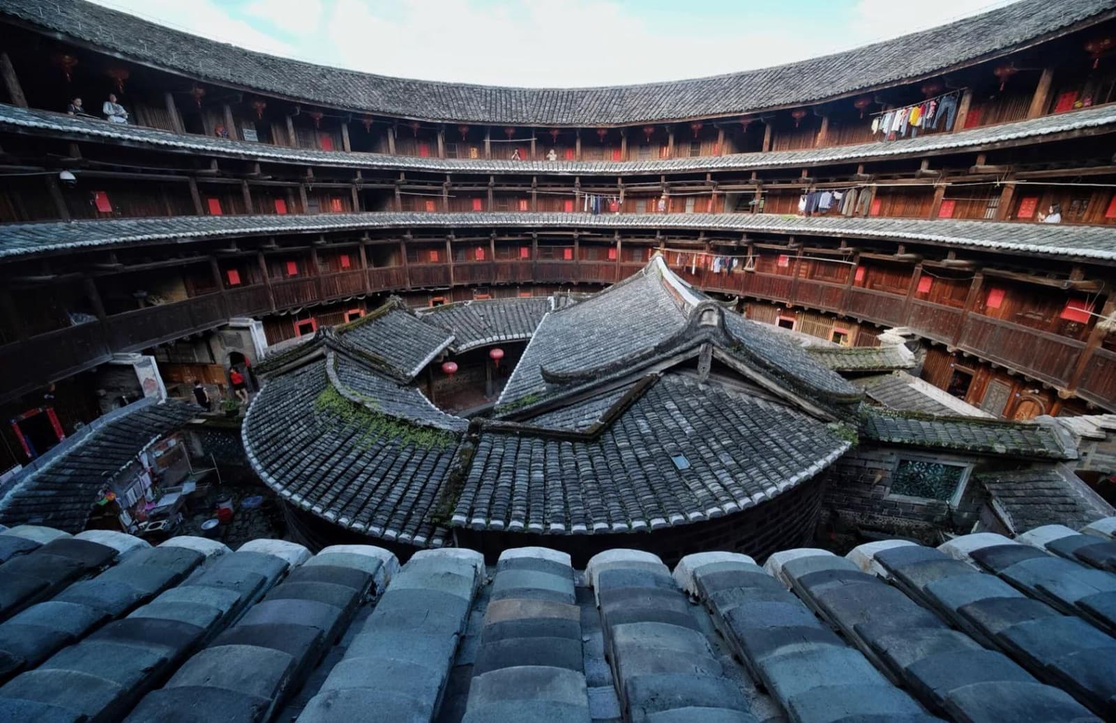 Tulou de Yunshuiyao vista principal